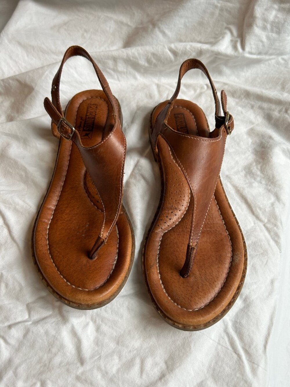 Pikolino's Algar Sandals 39 Brandy